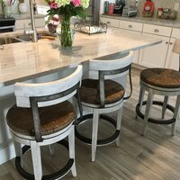 Oyster bay counter 2025 & bar swivel stool